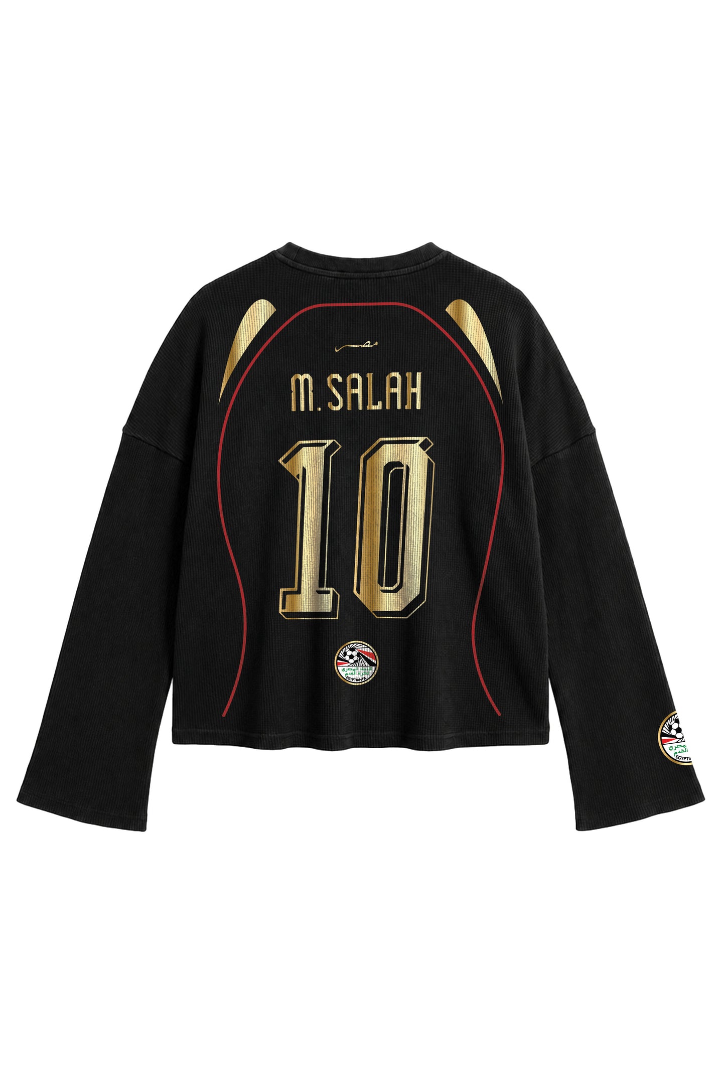 M. SALAH WAFFLE TEE
