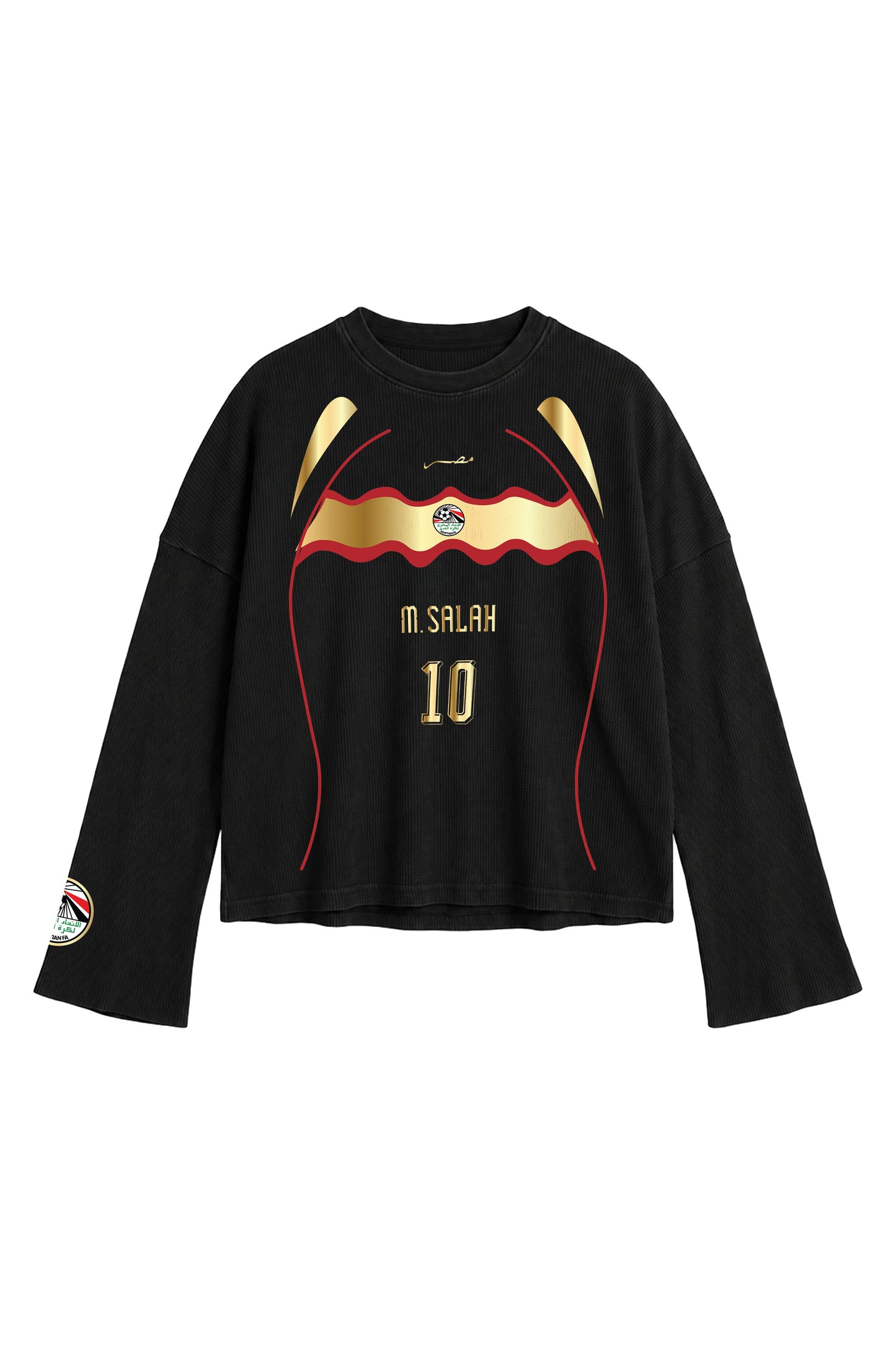 M. SALAH WAFFLE TEE