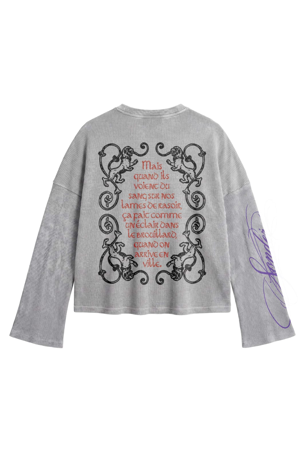 GUTS WAFFLE TEE